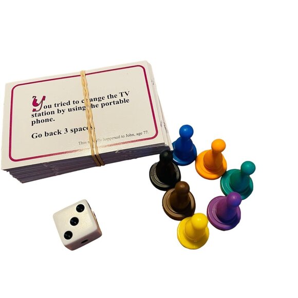 Senior Moments Board Game - Hilarious Memory Challenge For Seniors With Game Boo - Picture 5 of 12